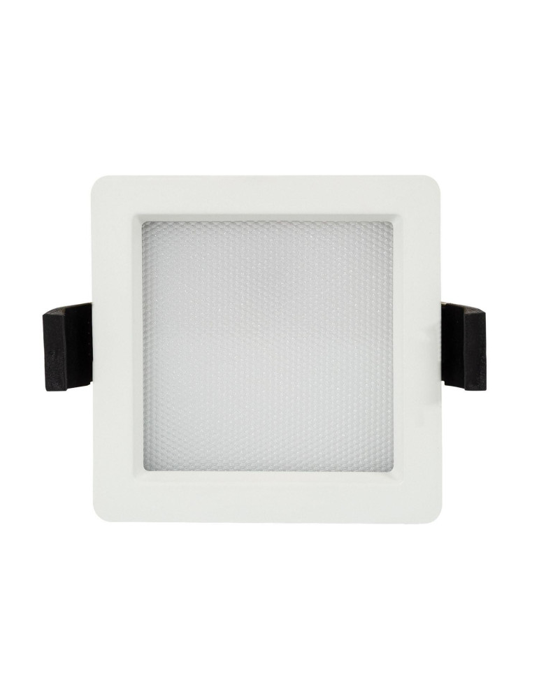 Downlight LED 10W Carré SAMSUNG Aero 130 lm/W Microprismatique LIFUD Coupe 85x85 mm