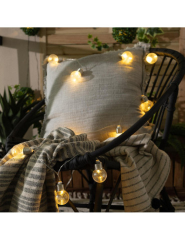 Guirlande d’Ampoules LED Solaire Galilei 2m
