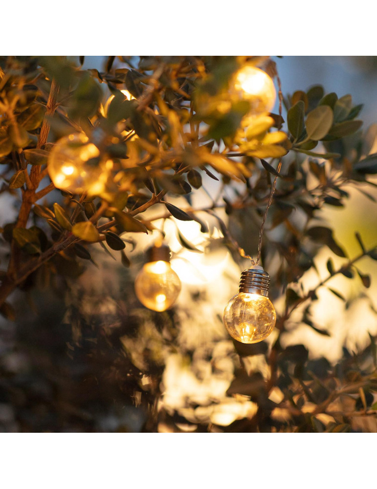 Guirlande d’Ampoules LED Solaire Galilei 2m