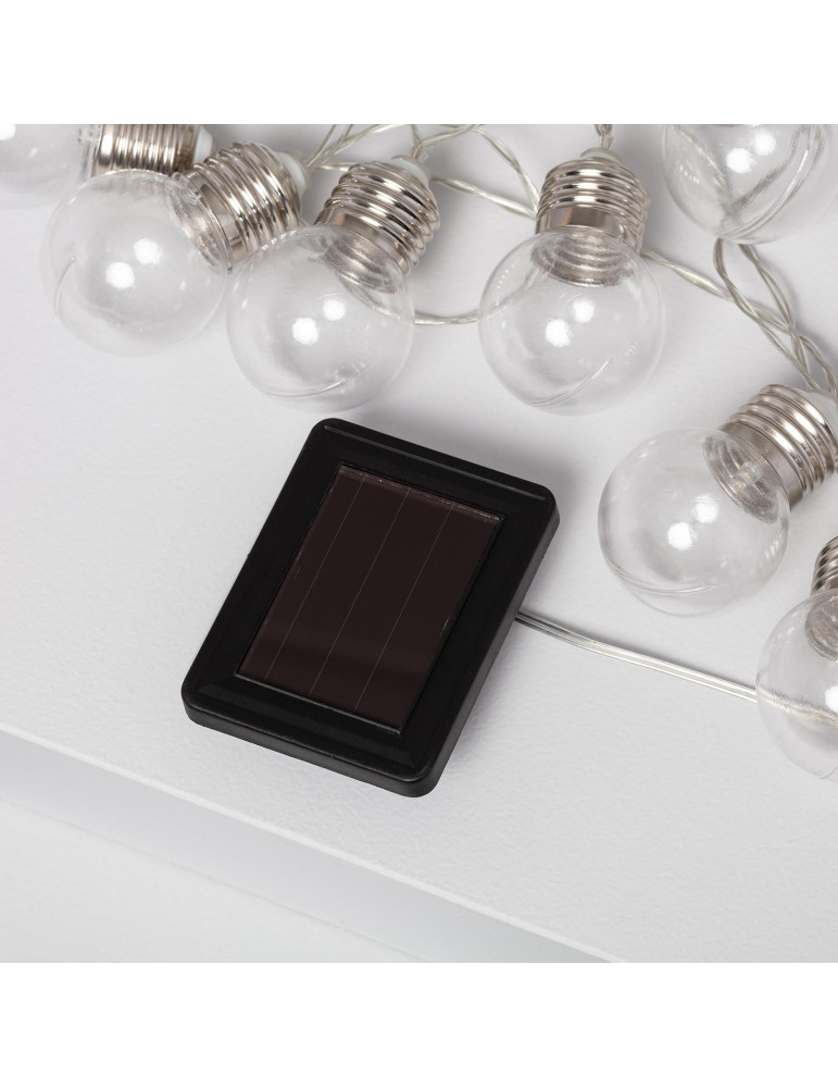 Guirlande d’Ampoules LED Solaire Galilei 2m