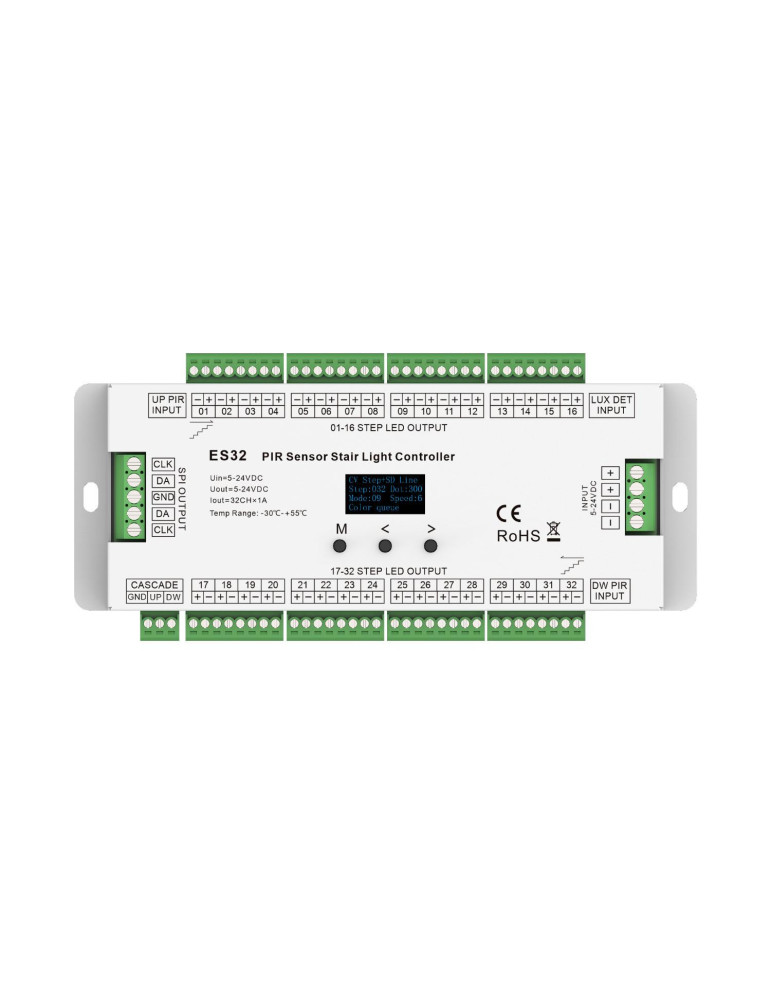 Contrôleur Suivez vos Pas pour Escalier avec Capteur PIR