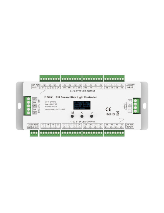 Contrôleur Suivez vos Pas pour Escalier avec Capteur PIR