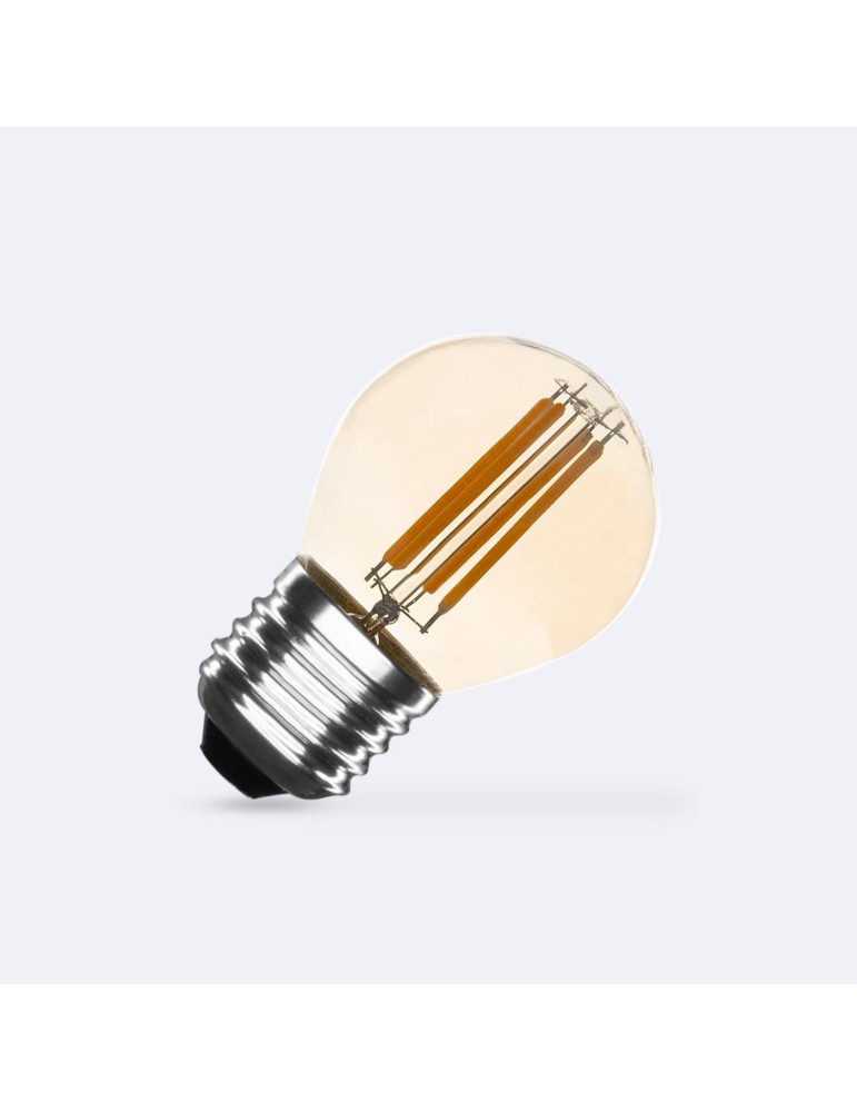 Ampoule LED Filament E27 4W 470 lm Dimmable G45 Gold