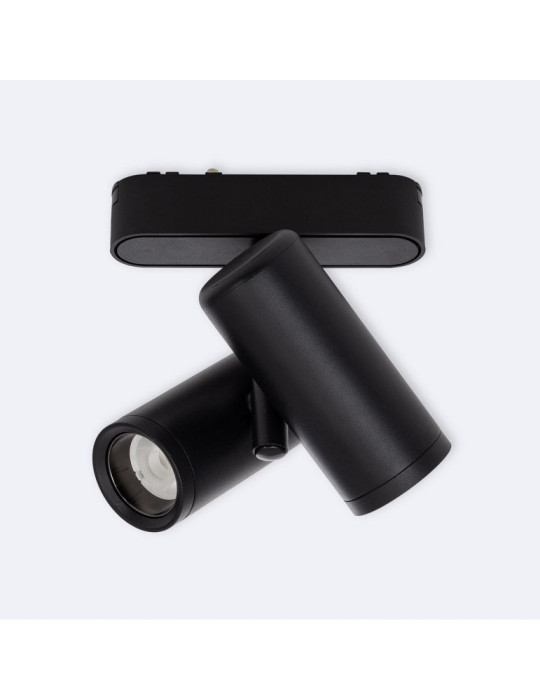 Spot LED sur Rail Magnétique 25mm Extra-Plat 16W Quartz 48V Noir