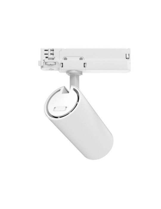 Spot LED sur Rail Triphasé 30W Fasano Dimmable CCT Blanc