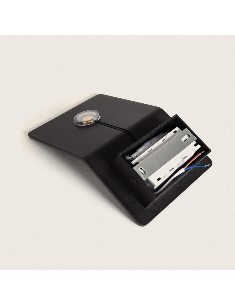 Applique Murale LED Aluminium Lerna 6W Noire