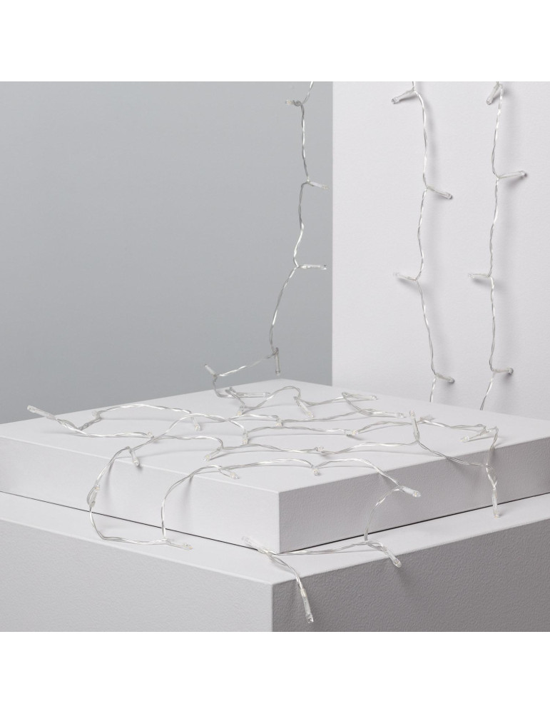 Guirlande LED Extérieure Solaire Lilas 5m