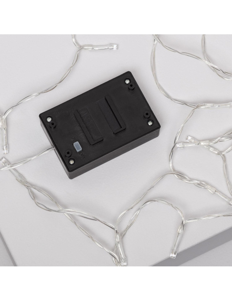 Guirlande LED Extérieure Solaire Lilas 5m