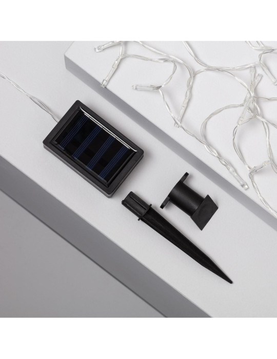 Guirlande LED Extérieure Solaire Lilas 5m