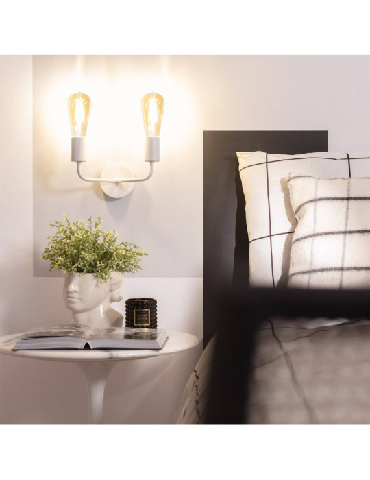 Lampe Murale Métal Jayso 2 Spots