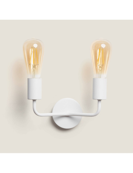 Lampe Murale Métal Jayso 2 Spots