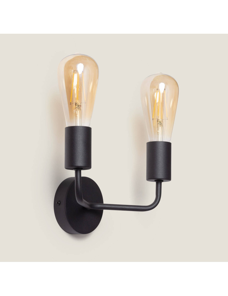 Lampe Murale Métal Jayso 2 Spots