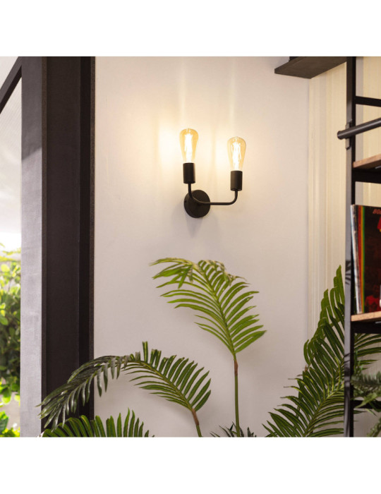 Lampe Murale Métal Jayso 2 Spots