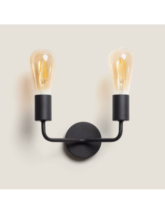 Lampe Murale Métal Jayso 2 Spots