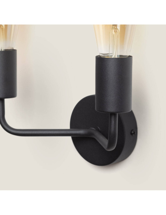 Lampe Murale Métal Jayso 2 Spots