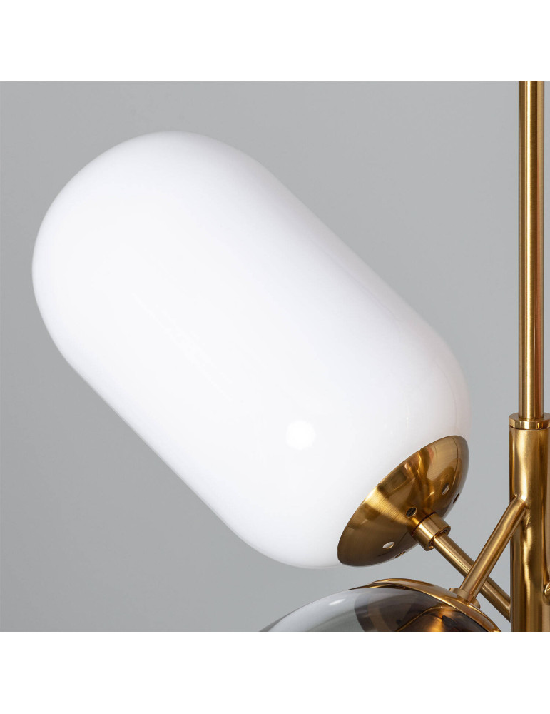 Suspension Métal et Verre Papallona