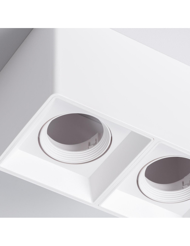 Plafonnier Space Carré Double