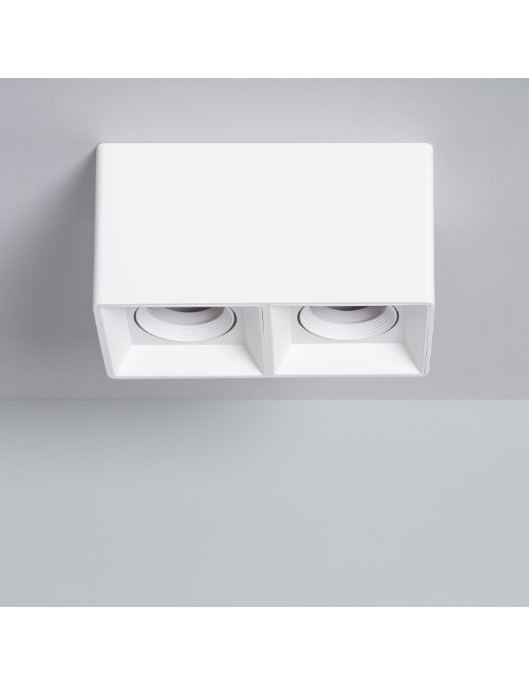 Plafonnier Space Carré Double