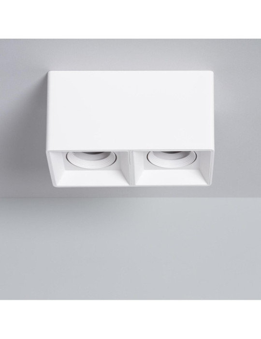 Plafonnier Space Carré Double