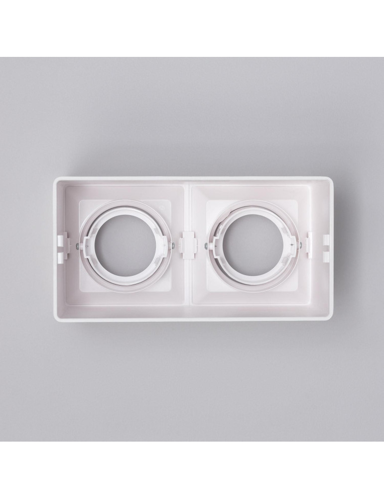 Plafonnier Space Carré Double