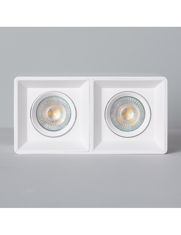 Plafonnier Space Carré Double