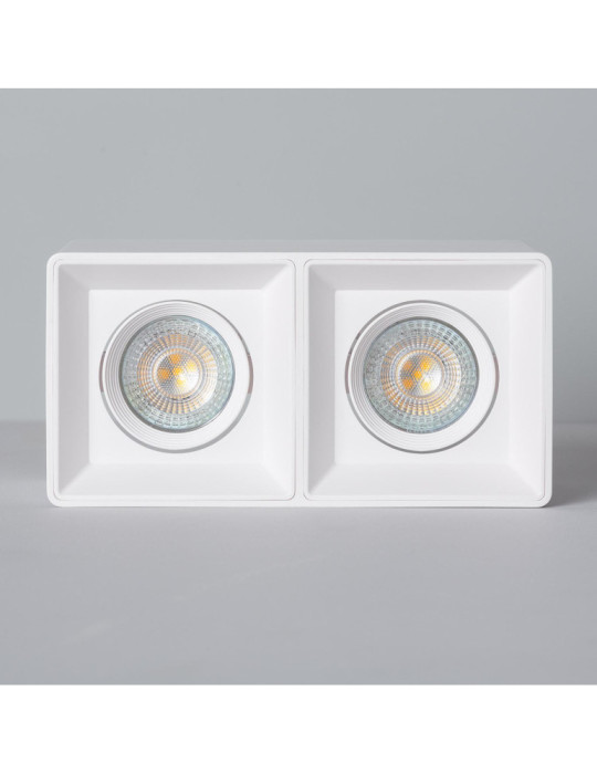 Plafonnier Space Carré Double