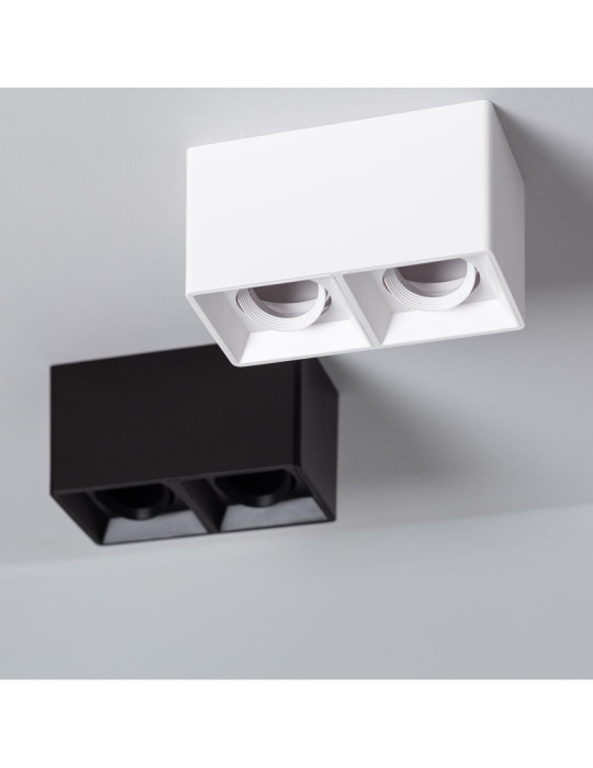 Plafonnier Space Carré Double