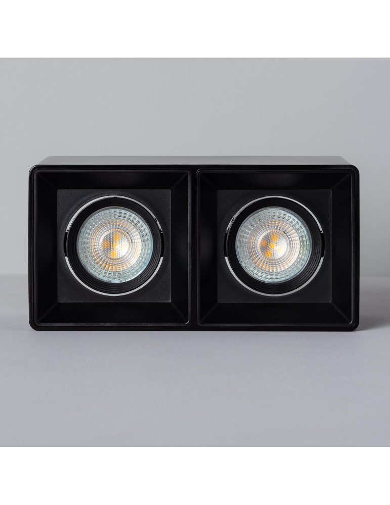 Plafonnier Space Carré Double