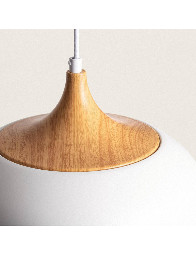 Suspension Métal et Bois Serena