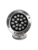 Spot LED RGB Fixation au Sol 12V 18W Submersible IP68