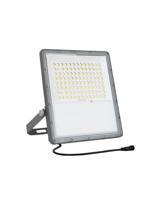 Projecteur LED Solaire 20W 100lm/W IP65 avec Télécommande