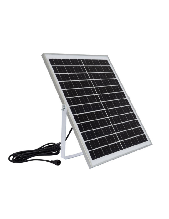 Projecteur LED Solaire 20W 100lm/W IP65 avec Télécommande
