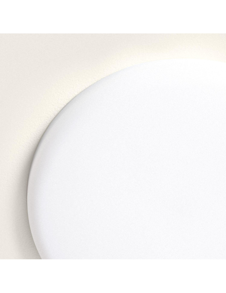 Dalle LED Ronde 18W en Saillie Coupe Ajustable Ø50-190 mm avec Boîtier de Connexions