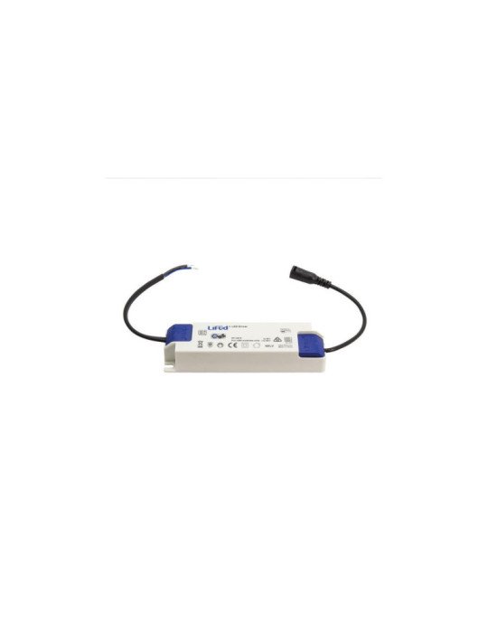 Downlight LED 50W Rond SAMSUNG Aero CCT 130 lm/W Microprismatique LIFUD Coupe Ø 200 mm Noir