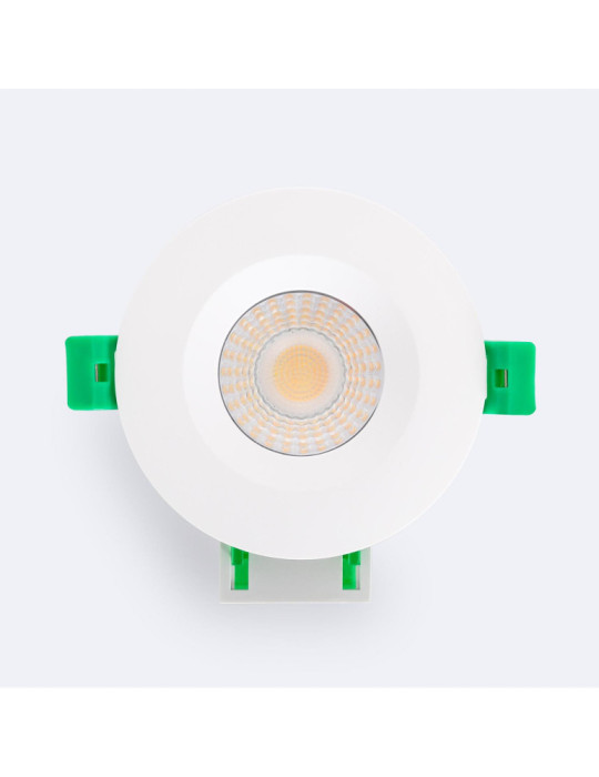 Spot Downlight Ignifuge LED 5-8W Rond Dimmable IP65 Coupe Ø 70 mm