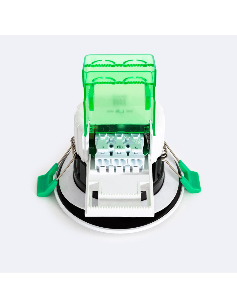 Spot Downlight Ignifuge LED 5-8W Rond Dimmable IP65 Coupe Ø 70 mm