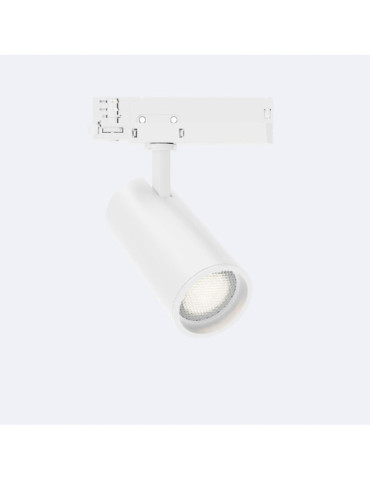 Spot LED Fasano Anti-éblouissement 30W pour Rail Triphasé Dimmable DALI Blanc
