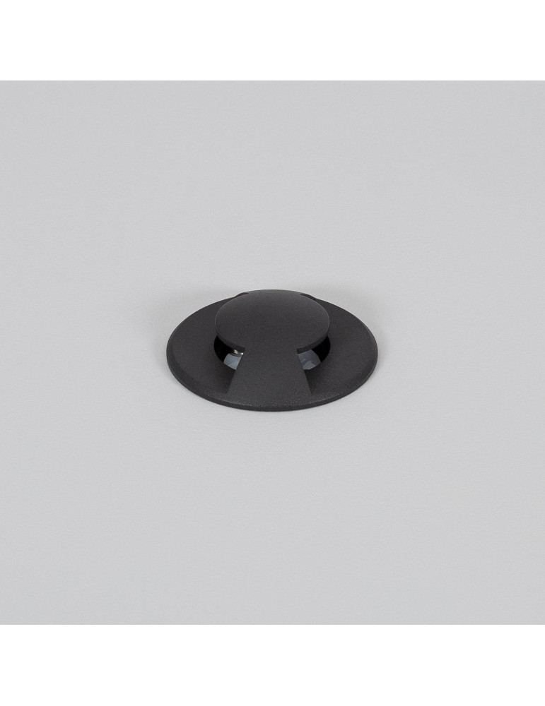 Balise Extérieure LED Encastrable Sol 2L 24V DC Loto Noire