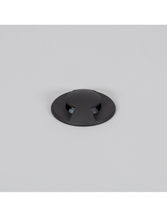 Balise Extérieure LED Encastrable Sol 2L 24V DC Loto Noire