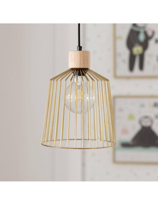 Suspension Bois et Métal Hitra