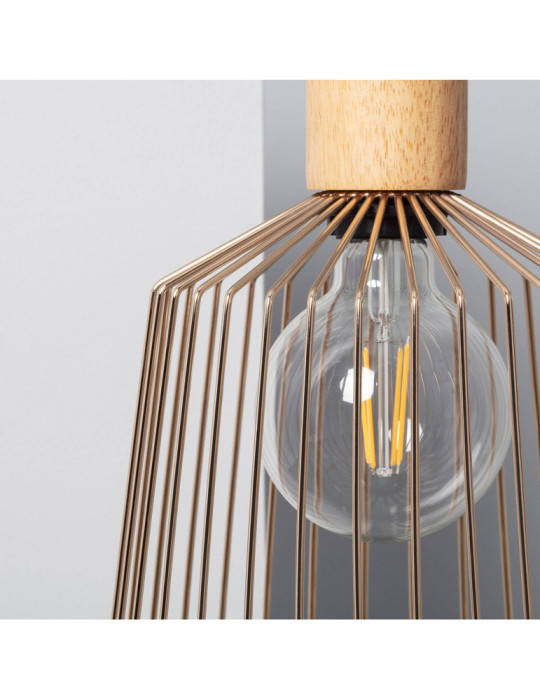 Suspension Bois et Métal Hitra