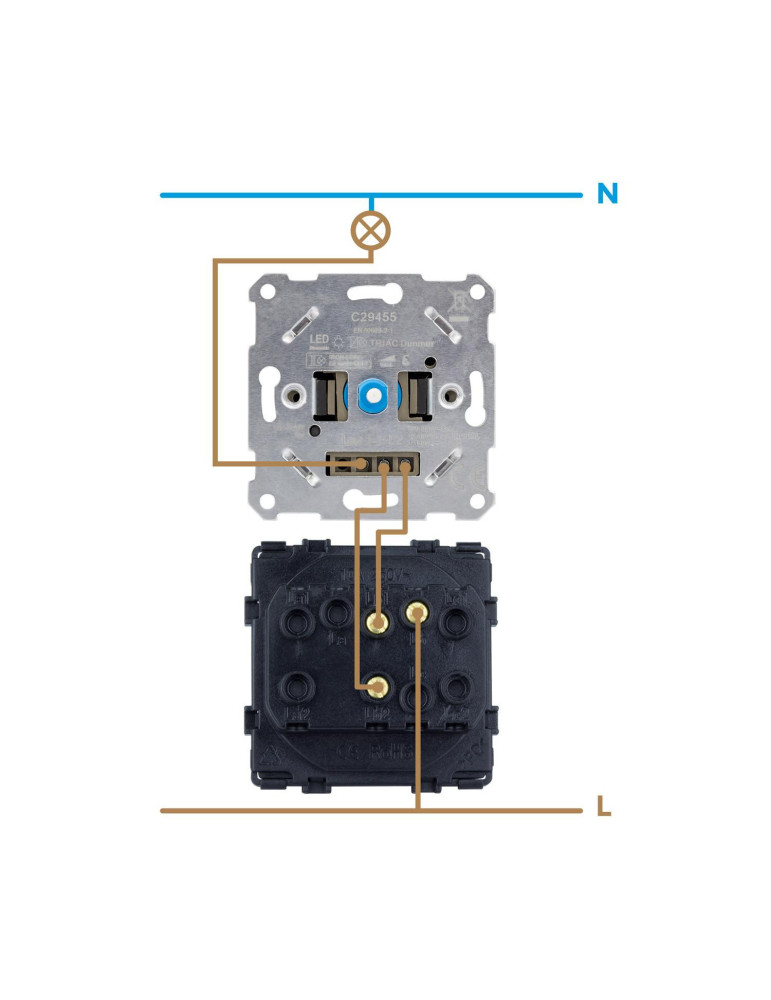 Variateur Va-et-Vient Universel LED Triac