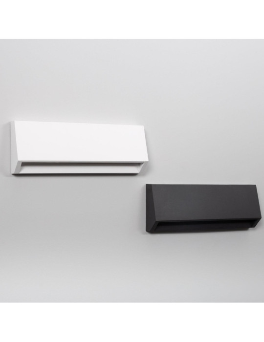 Balise LED Extérieure 3W En Saillie au Mur Rectangulaire Tunez Blanche