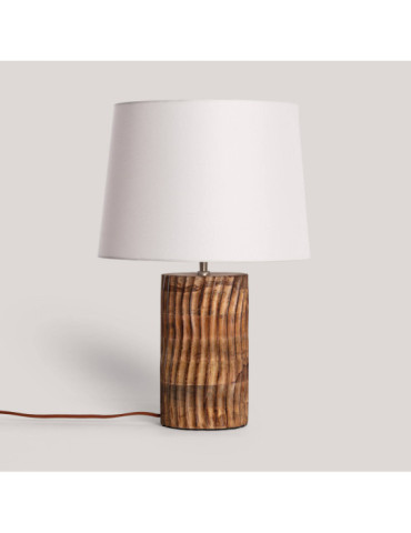 Lampe à Poser Bois Shruti ILUZZIA