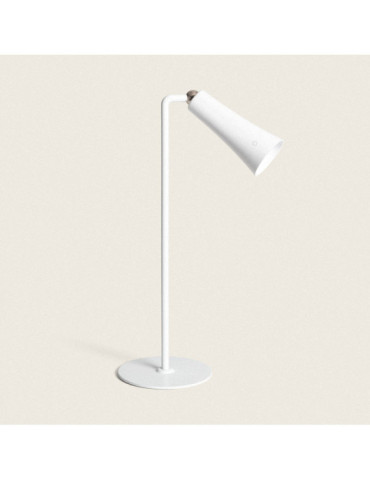 Lampe à Poser LED  3W Portable en Métal avec Batterie USB Rechargeable Bysta