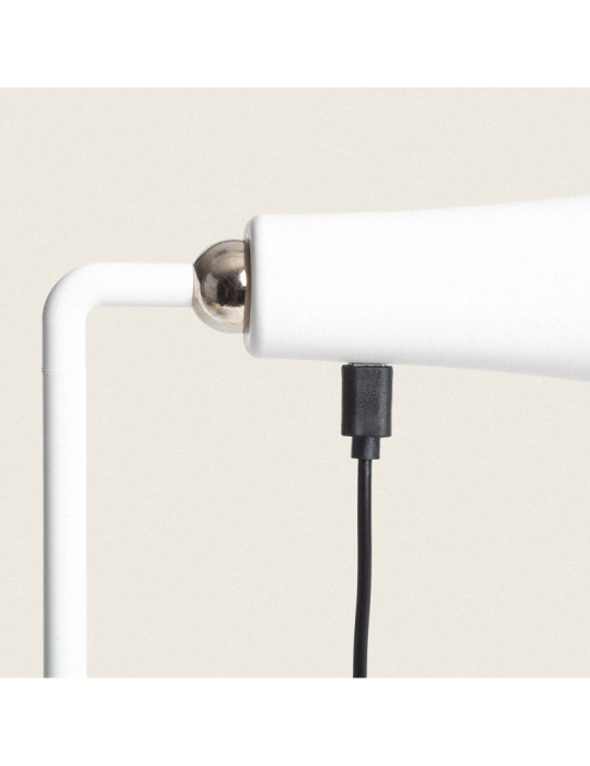 Lampe à Poser LED  3W Portable en Métal avec Batterie USB Rechargeable Bysta