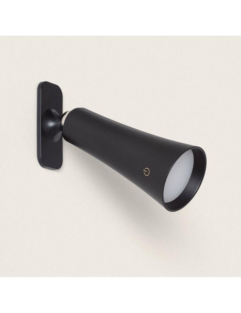 Lampe à Poser LED  3W Portable en Métal avec Batterie USB Rechargeable Bysta