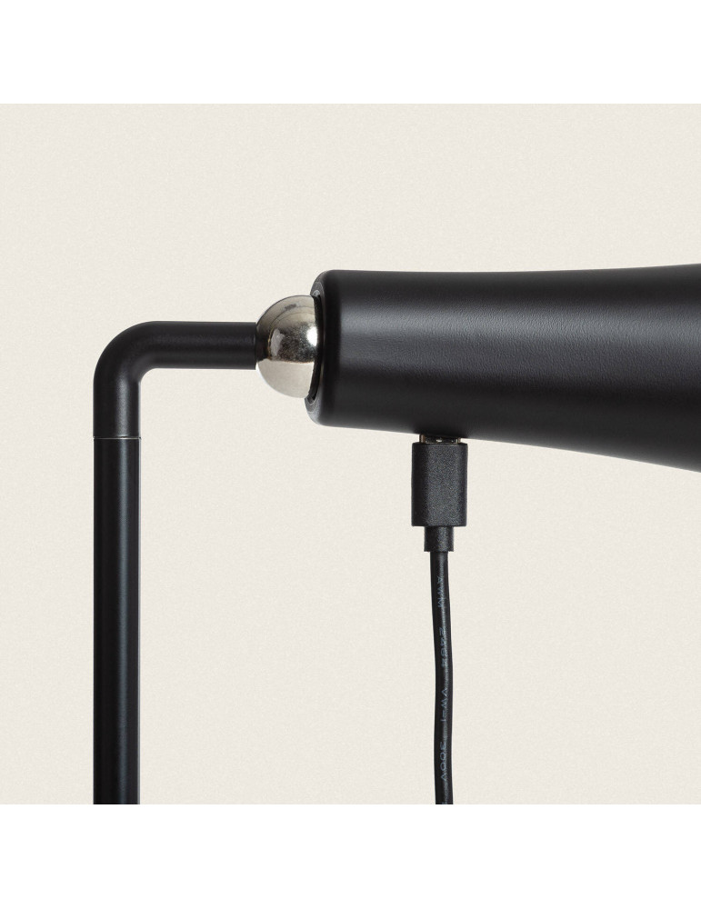 Lampe à Poser LED  3W Portable en Métal avec Batterie USB Rechargeable Bysta