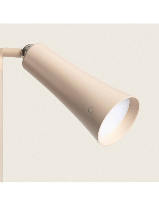 Lampe à Poser LED  3W Portable en Métal avec Batterie USB Rechargeable Bysta