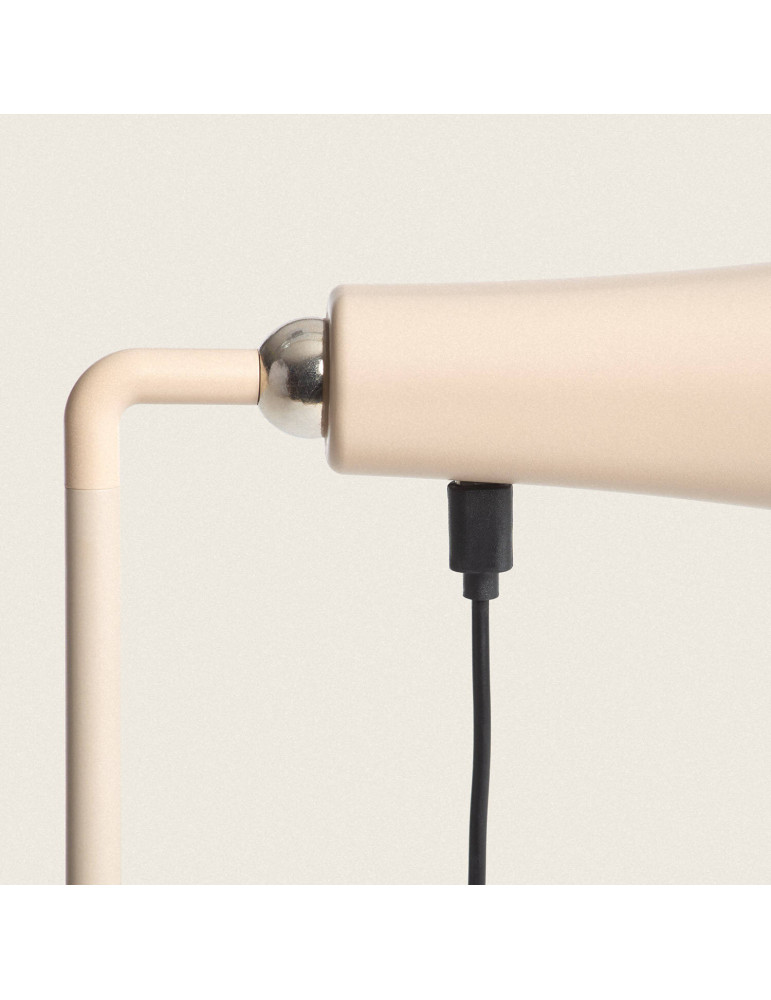 Lampe à Poser LED  3W Portable en Métal avec Batterie USB Rechargeable Bysta